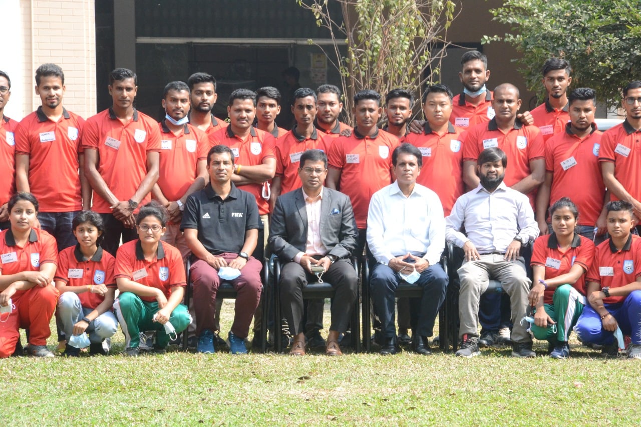 The 'New Referee Training Course 2021' started today