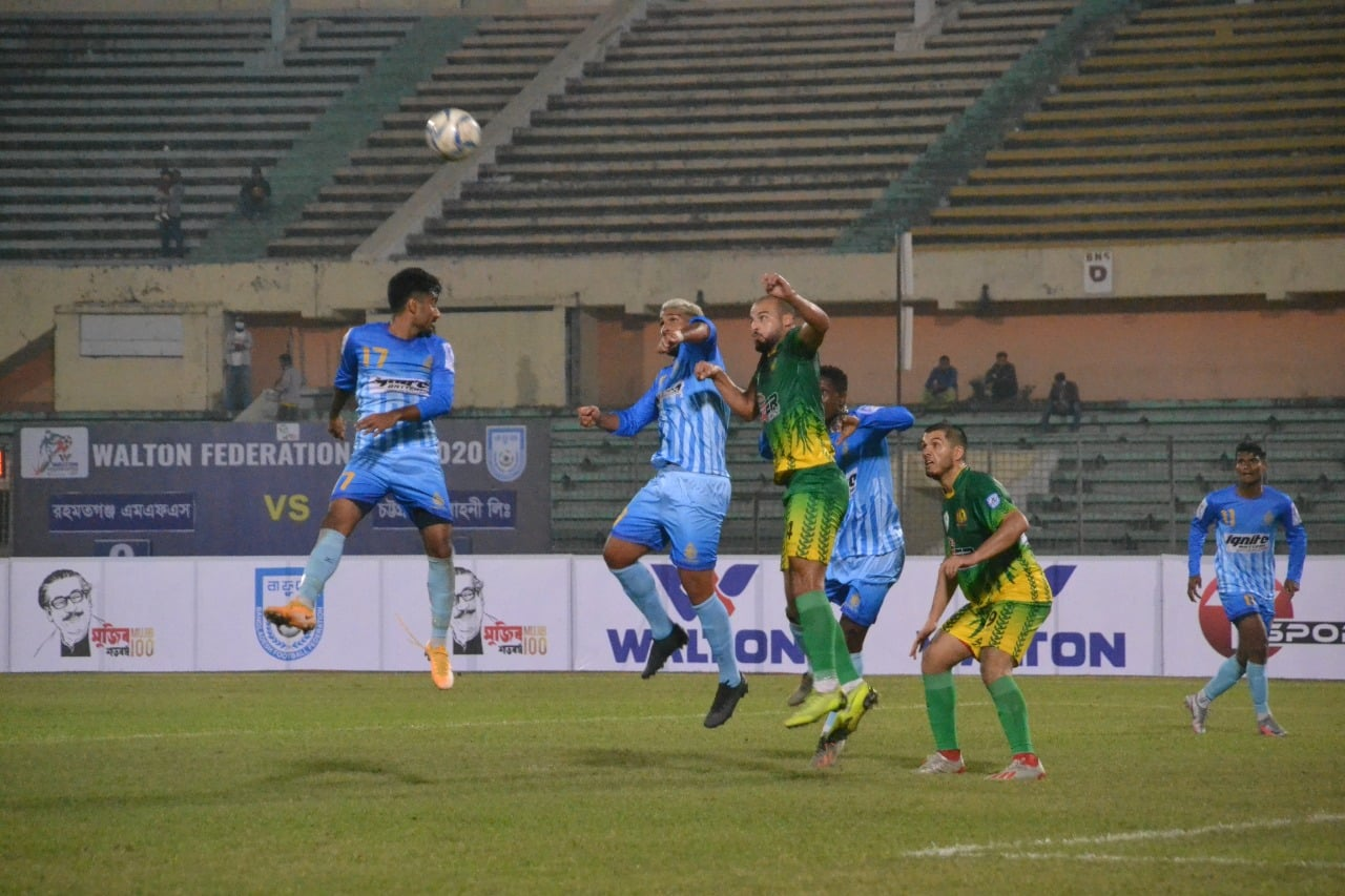 Chittagong Abahani Ltd. beats Rahmatganj MFS