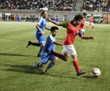 Catch Me If You Can! Bangladesh Captain Maria Manda Skips Past Indian Defenders In The Saff U15 Final Against India On August 18