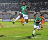 Fly Like An Eagle! Tapu Barman Jumps Into The Air After Breaking The Deadlock In Bangladesh's 2-0 Victory Over Bhutan In The Saff Championship On September 4